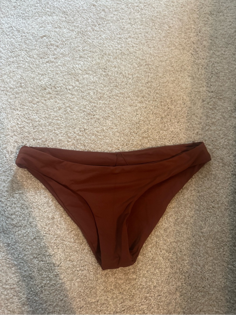 L Space Ref/Brown Bikini Bottom - Minimal Scoop Swimwear